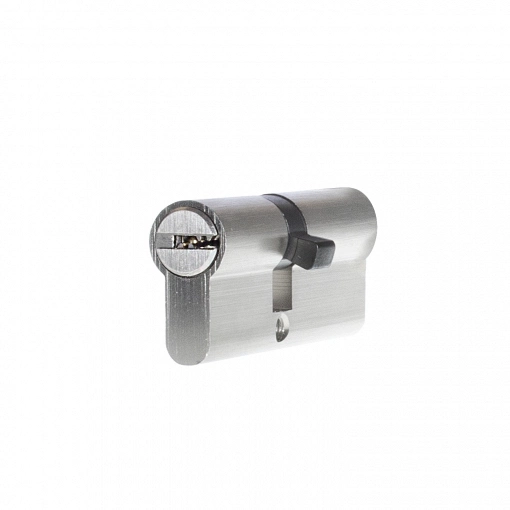 Цилиндровый механизм DOORLOCK V 2300AB N серия Variant, никелированный, 50x50мм, 5 перф.ключей